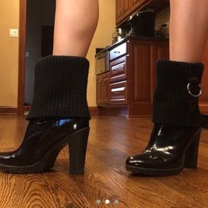 Guess Black Heels/Boots